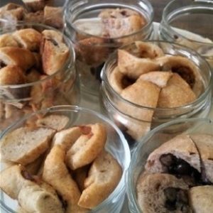 試食用パンの写真