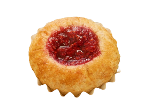 ラズベリーとクリームチーズのパンの写真