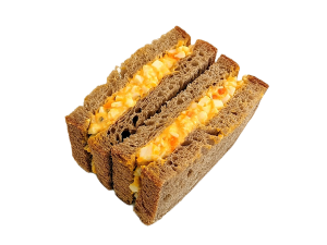 全粒粉１００％たまごサンドイッチの写真